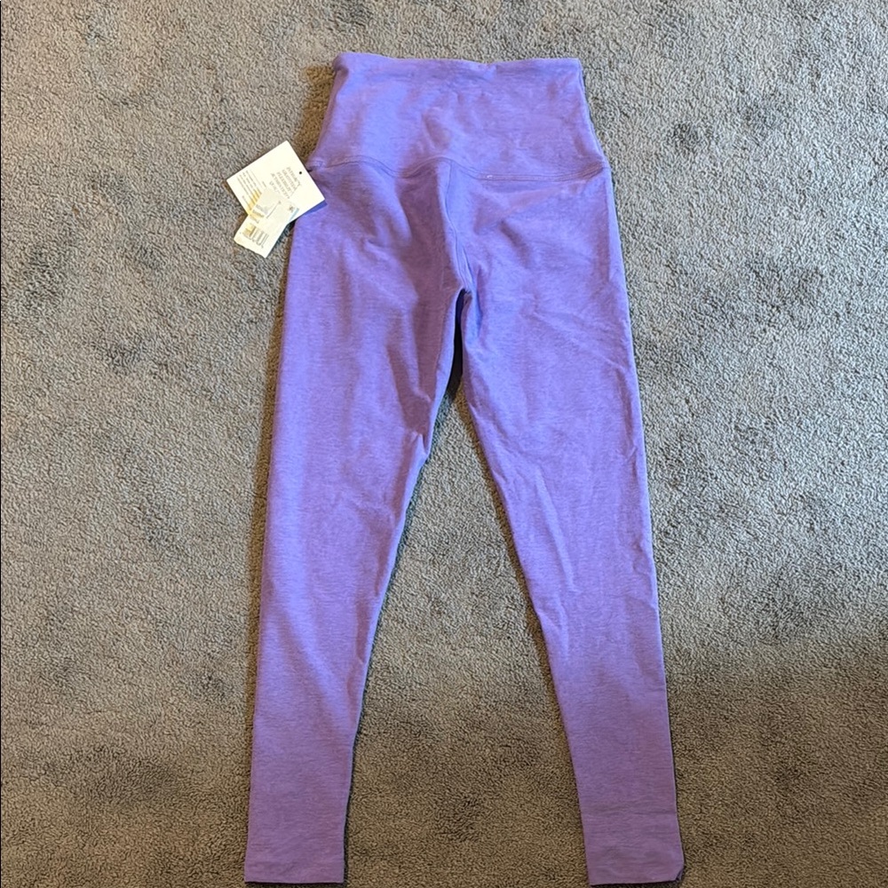 Women Purple space dye Leggings